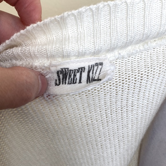 Cream knit sweater shrug - Picture 5 of 6